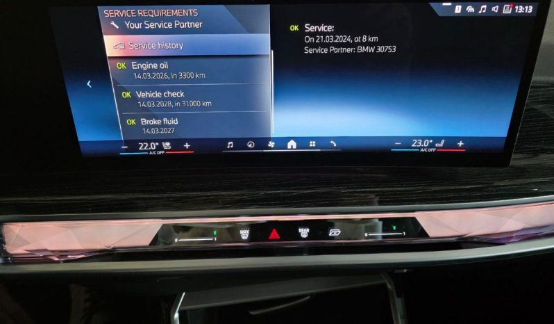 BMW 740d xDRIVE M-SPORT PANO 31″ TV B&W full